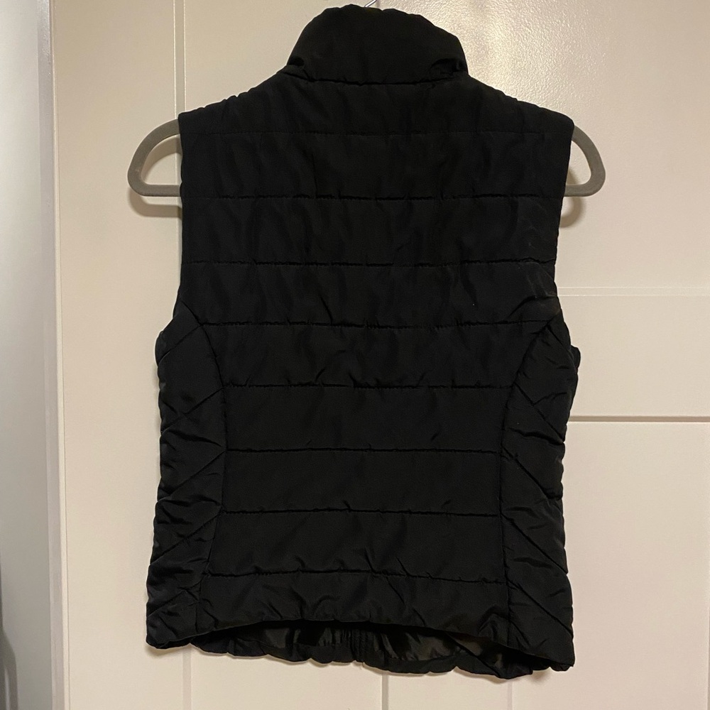 Winter Vest Women Black Small